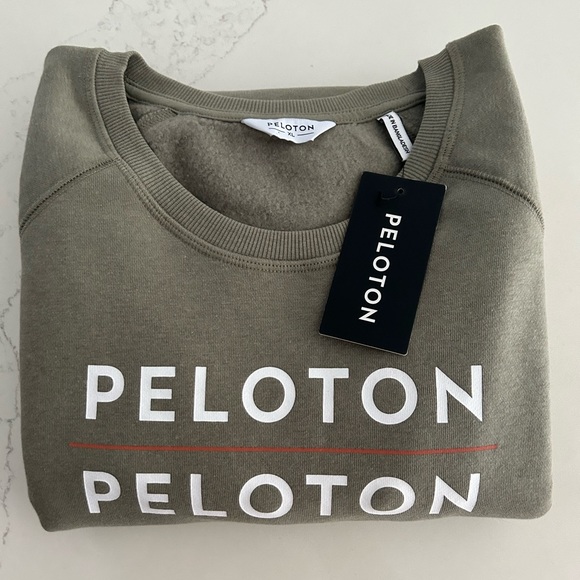Peloton "Heritage" Pullover Crewneck Sweatshirt, NWT - Men’s XL - Green - Picture 6 of 7